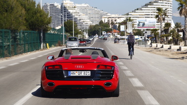 Audi R8 V10 Spyder AR dynamique