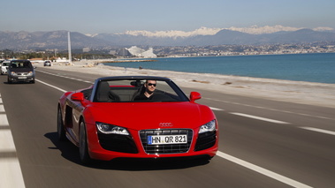 Audi R8 V10 SPyder AV dynamique