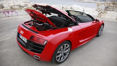 Audi R8 V10 Spyder capot moteur