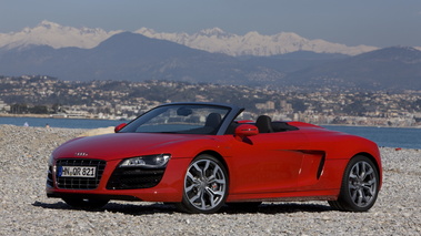 Audi R8 V10 Spyder profil statique