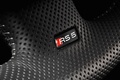 Audi RS5 rouge logo volant