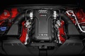 Audi RS5 rouge moteur