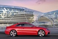 Audi RS5 rouge profil 2