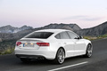 Audi S5 Sportback blanc 3/4 arrière droit 2