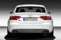 Audi S5 Sportback blanc face arrière