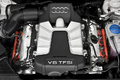 Audi S5 Sportback blanc moteur
