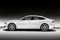 Audi S5 Sportback blanc profil