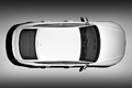 Audi S5 Sportback blanc vue de haut