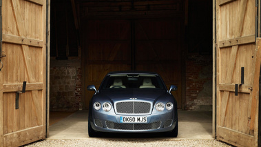 Bentley Continental Flying Spur Series 51 - Bleue - de face