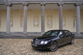 Bentley Continental Flying Spur Speed noir château 3/4 avant gauche