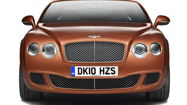 Bentley Continental GT China Design Edition - Orange - face avant