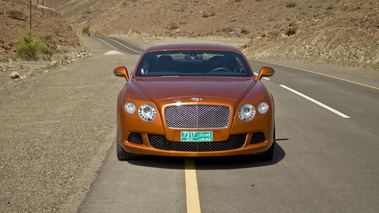 Bentley Continental GT orange face avant