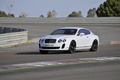 Bentley Continental Supersports blanc 3/4 avant gauche filé 2