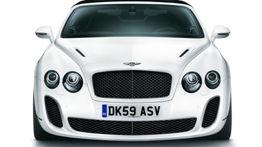 Bentley Continental Supersports Cabrio - blanc - Face avant