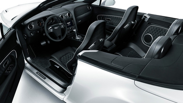 Bentley Continental Supersports Cabrio - blanc - habitacle