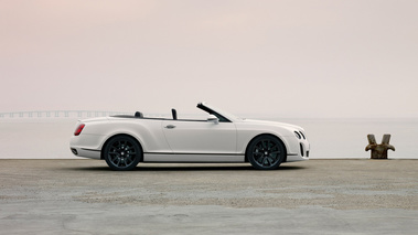 Bentley Continental Supersports Cabrio - blanc - profil