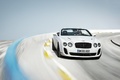 Bentley Continental Supersports Convertible blanc 3/4 avant droit travelling 2