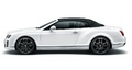 Bentley Continental Supersports Convertible blanc profil capotée