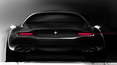 Bertone Jaguar B99 Concept - face arrière