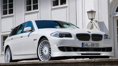 Alpina B5 Biturbo Touring - Blanc - 3/4 avant droit