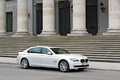 BMW 760 Li blanc 3/4 avant droit 2