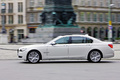 BMW 760 Li blanc filé