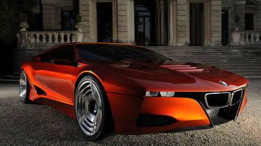 BMW M1 Hommage - Orange - 3/4 avant droit