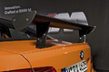 BMW M3 GTS - orange - détail, aileron