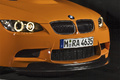 BMW M3 GTS - orange - détail, face avant