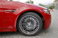 BMW M3 rouge jante
