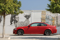 BMW M3 rouge profil