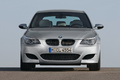 BMW M5 Touring gris face avant