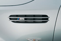 BMW M5 Touring gris logo M aile