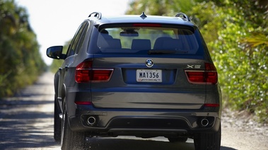 BMW X5 2010 gris arrière 2
