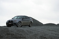 BMW X6 M anthracite 3/4 avant gauche 2