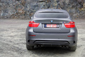 BMW X6 M anthracite face arrière