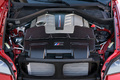 BMW X6 M rouge moteur