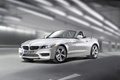 BMW Z4 3.5is blanc 3/4 avant gauche