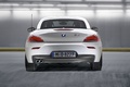 BMW Z4 3.5is blanc face arrière fermé