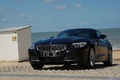 BMW Z4 noire Statique 3 AV fermée
