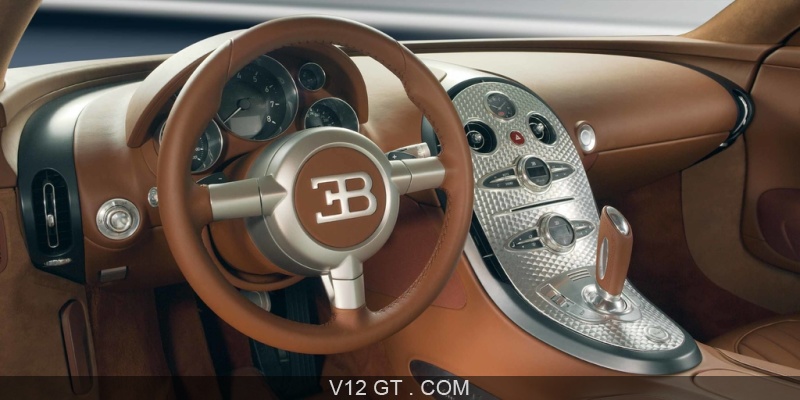 Bugatti Veyron 16.4 tableau de bord / Bugatti / Photos GT / Les plus