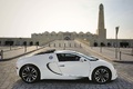 Bugatti Veyron Grand Sport blanc profil