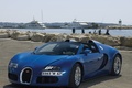 Bugatti Veyron Grand Sport bleu 3/4 avant gauche 2