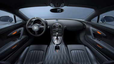 Bugatti Veyron Super Sport - noire/orange - habitacle