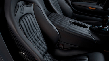 Bugatti Veyron Super Sport - noire/orange - sièges