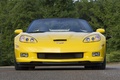 Chevrolet Corvette C6 Grand Sport jaune face avant