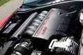 Chevrolet Corvette C6 Grand Sport rouge moteur
