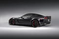 Corvette Centennial Edition - noire - 3/4 arrière gauche