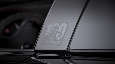 Corvette Centennial Edition - noire - détail, montant B