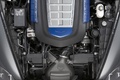 Corvette ZR1 bleue moteur